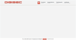 Desktop Screenshot of digisec.hu