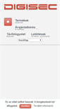 Mobile Screenshot of digisec.hu